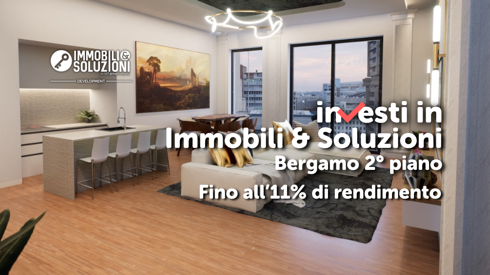 Campagna equity crowdfunding Immobili e Soluzioni - Bergamo, 2° piano